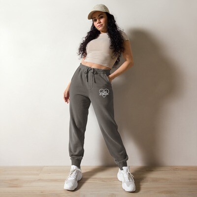 Womens pigment-dyed sweatpants