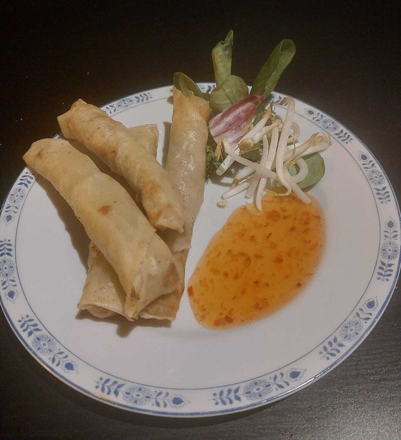 Filipino lumpias  végétariens 6p