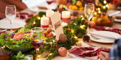 Menu pour Noël et Nouvel-An végétarien