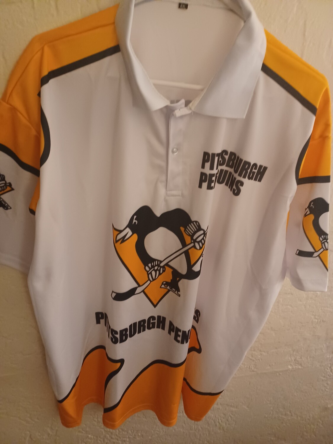 Pittsburgh Penguins Coach Polo Shirt 4XL