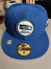 Seattle Seahawks collection cap Sz: 8 Fitted
