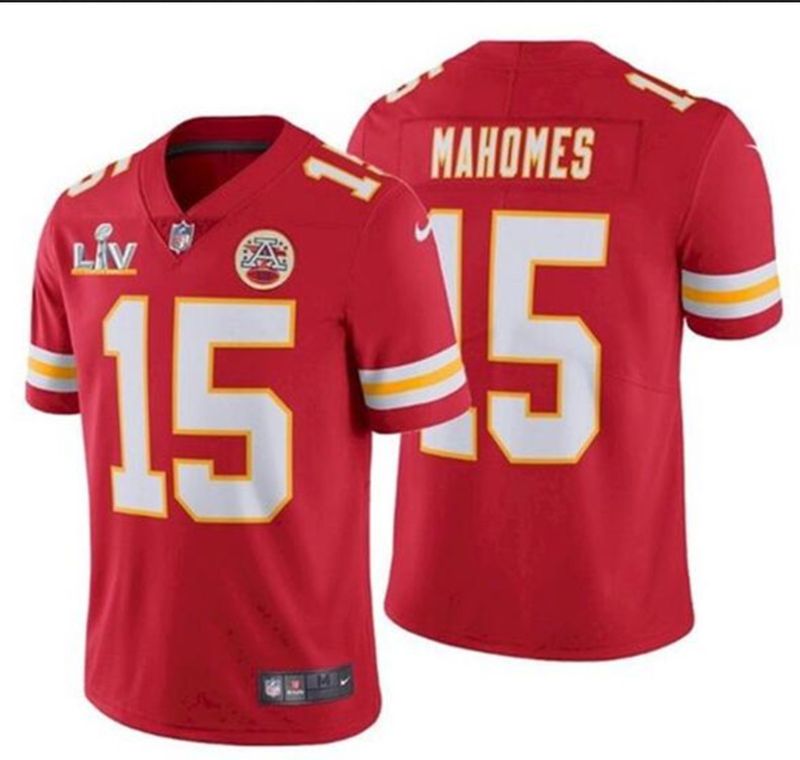 Kansas City Chiefs Patrick Mahomes super bowl Jersey 3XL