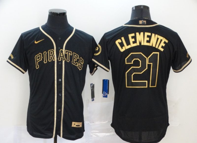 Pittsburgh Pirates Roberto Clemente HOF Jersey Sz: 5XL