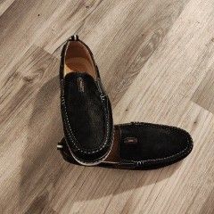 BRIX men&#39;s casual dock Black shoe Sz: 12