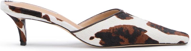 KOKOMOMO Women&#39;s Kitten Heels Mules Closed Square toe