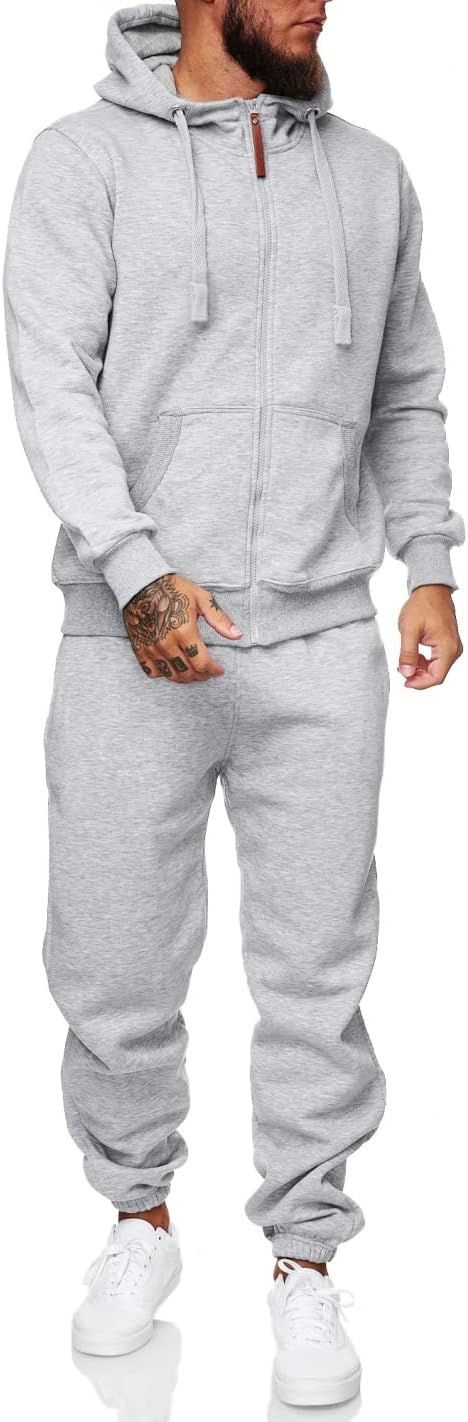HHGKED Sweat suits men 2 Piece sets