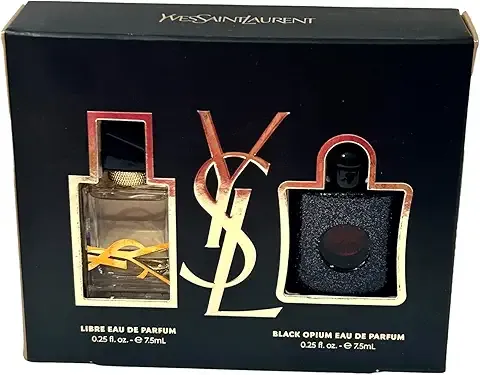 Yves Saint Laurent Mini Black Opium &amp; Libre Eau de Parfum Set women