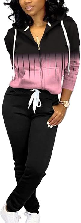 Mrskoala Two Piece Outfits for Women Tracksuit
