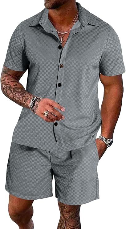 Mens Velour 2 Piece Outfits