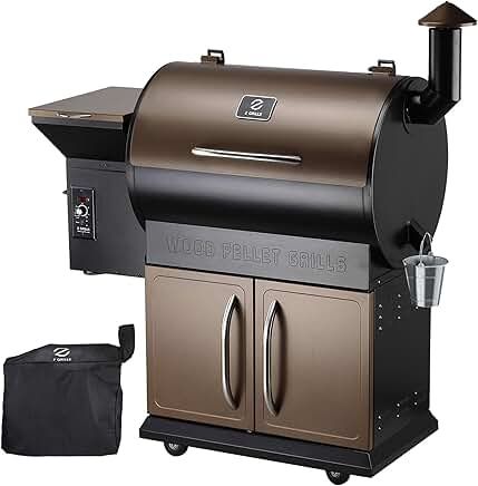 Z GRILLS Wood Pellet Grill Smoker with PID Control