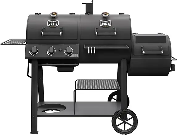 OKLAHOMA JOE&#39;S® Canyon™ Charcoal and Propane Gas Combination Smoker and Grill