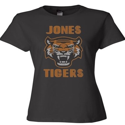 Tiger Pride Jones High School Bling Tees