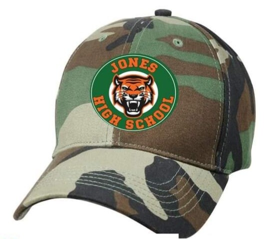 Tiger Pride Jones High School Unisex Embroidered Caps