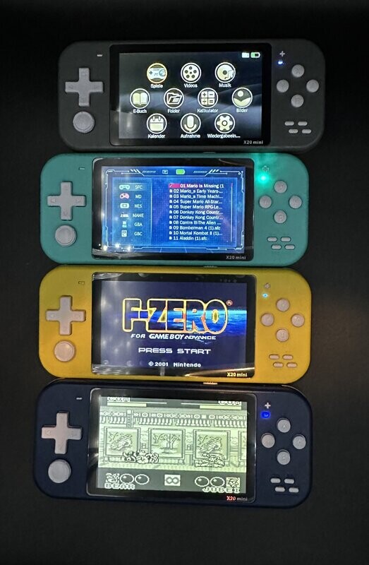 Retro Gaming Konsole X20 mit 5000 Spielen