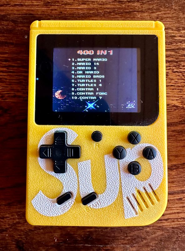 Retro Game Konsole 400 in 1