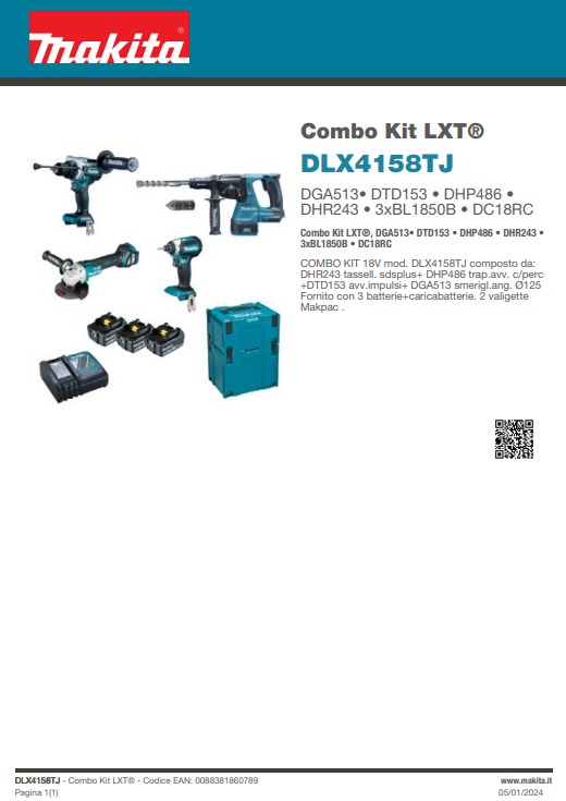COMBO KIT LXT ® 18V