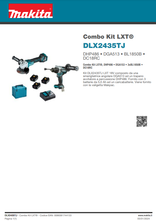 COMBO KIT LXT ® 18V