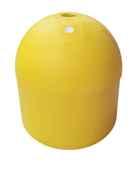 DISSUASORE DI SOSTA IN POLIETILENE GIALLO 55x55 CM