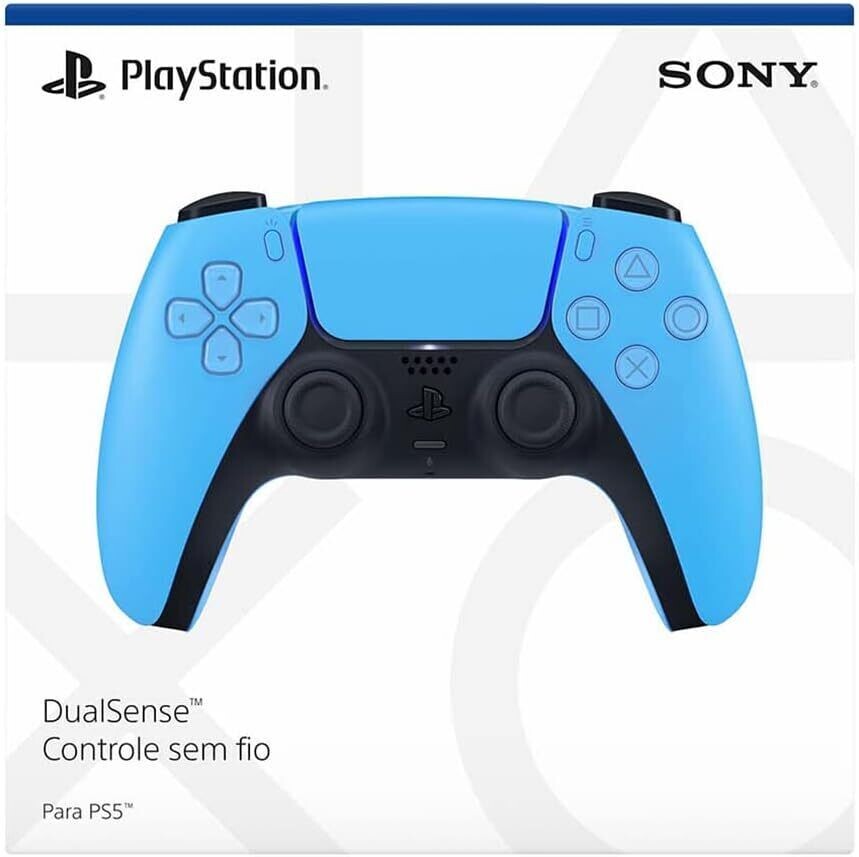 Controle Ps5 Dual Sense - PlayStation5 + Headset Sem Fio Sony