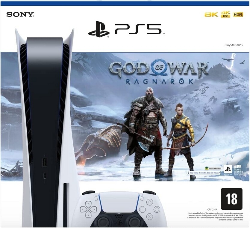 Jogo God of War Ragnarök, Edição de Lançamento PS5 - Sony - God of