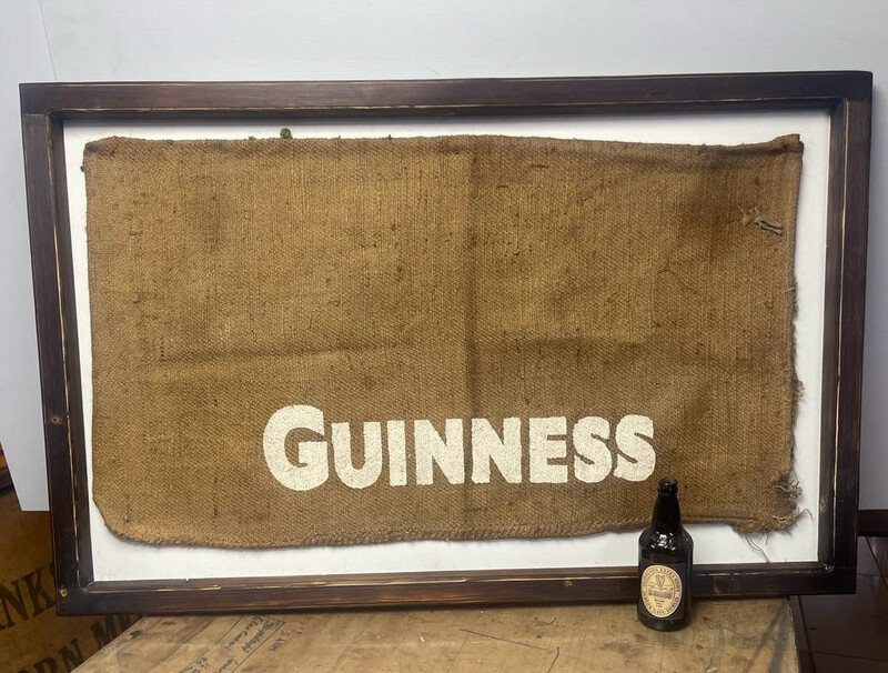 Framed Original Hessian Sack