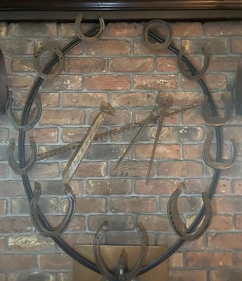 Farrier Horse Shoe Craftsmanship Display