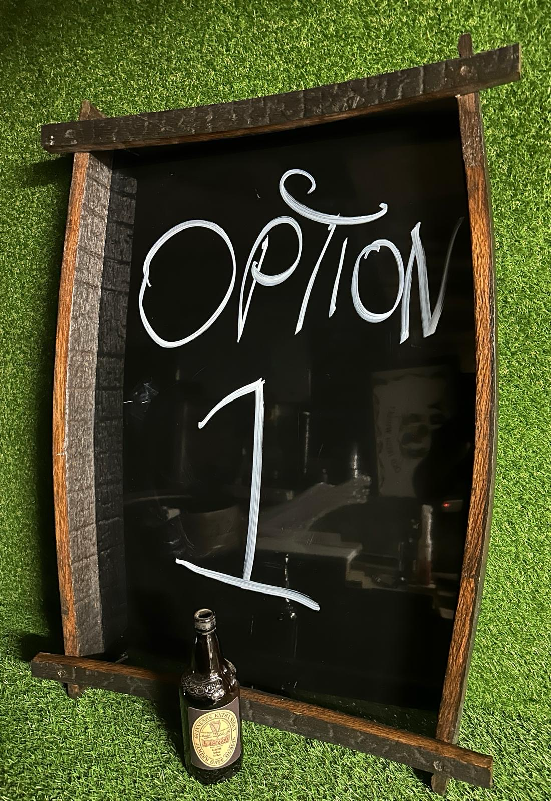 Menu/Information Board