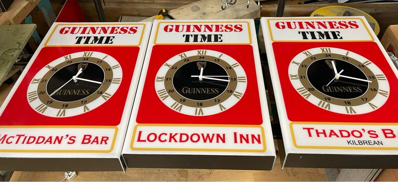 GUINNESS Time Clock (Personalised)