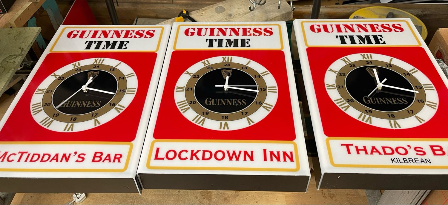 GUINNESS Time Clock (Personalised)