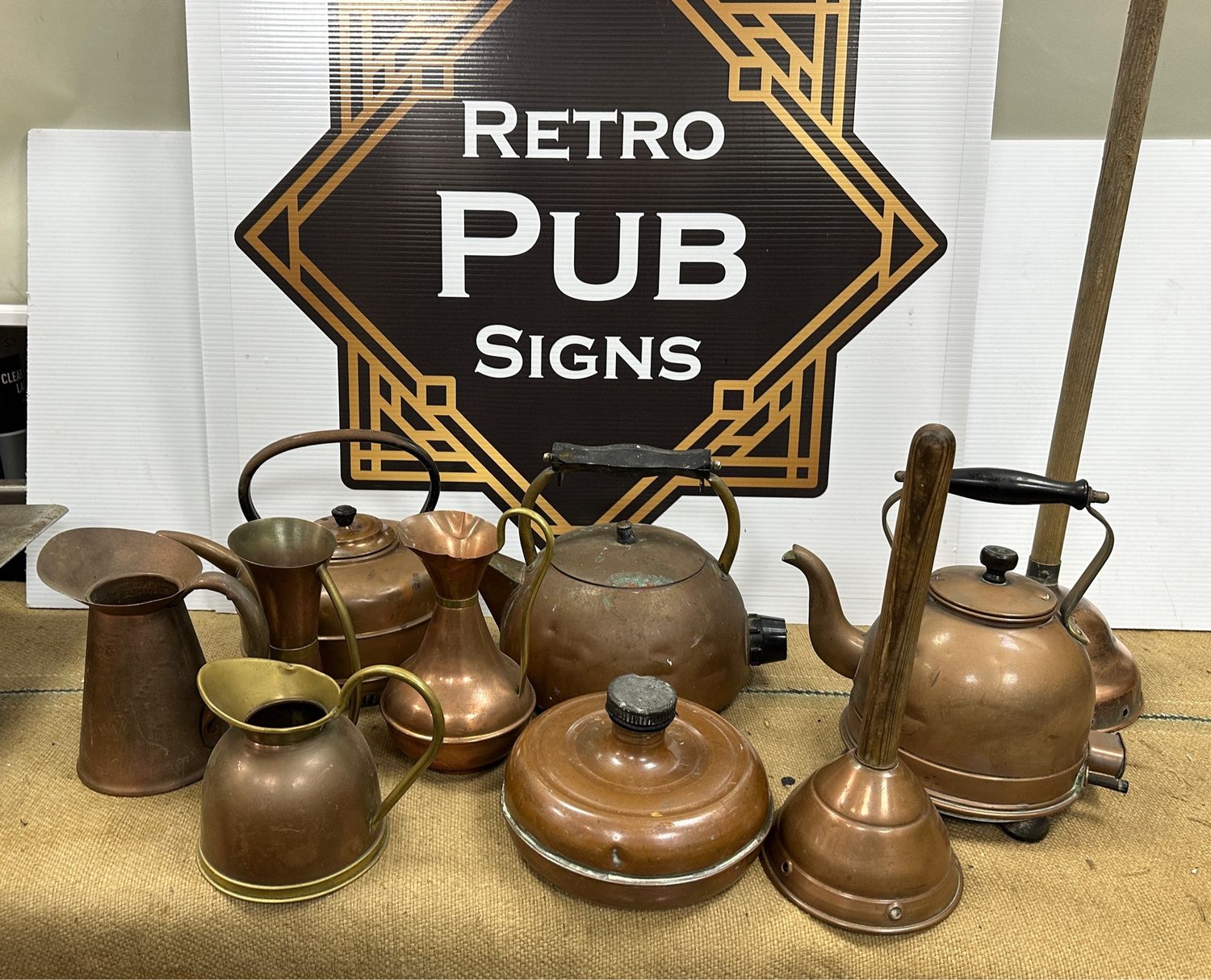 Copper Display Pieces