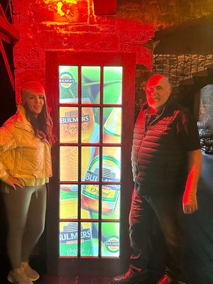 Bulmers Light Box And Displays