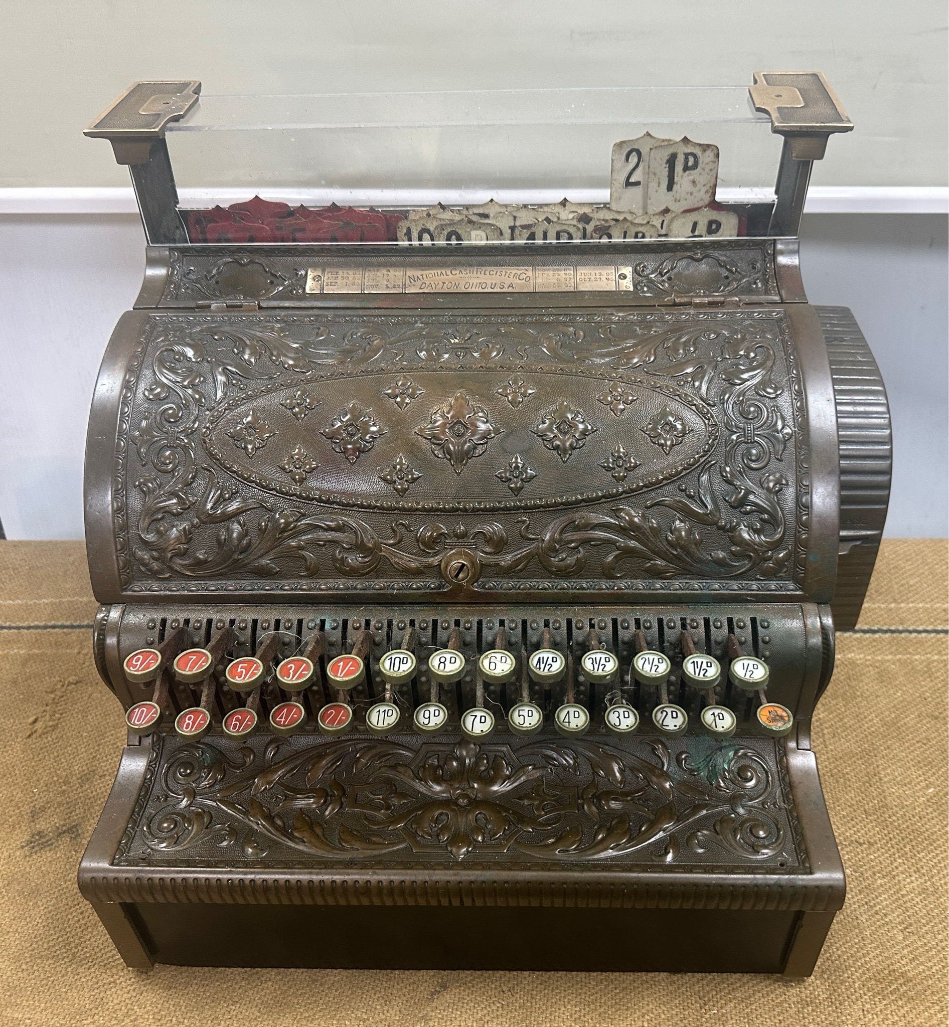 Vintage National Cash Registered