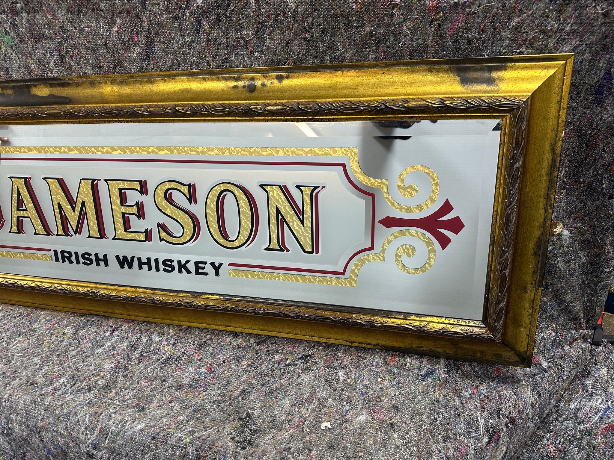 Mirror Jameson Whiskey