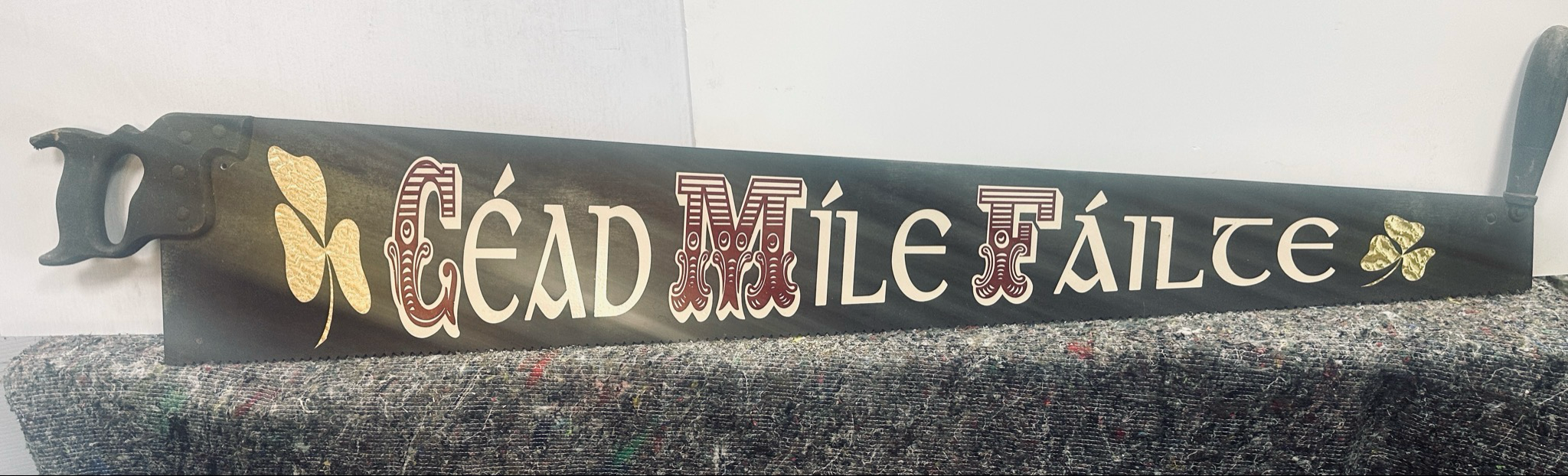 Display Vintage Saw