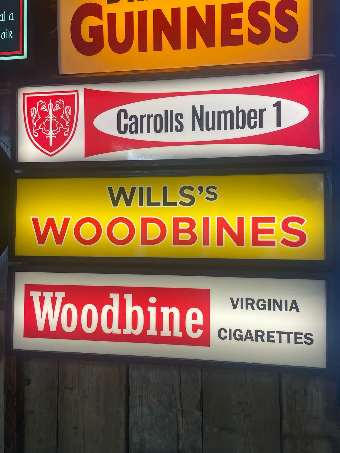 Advertising Pine Light Box