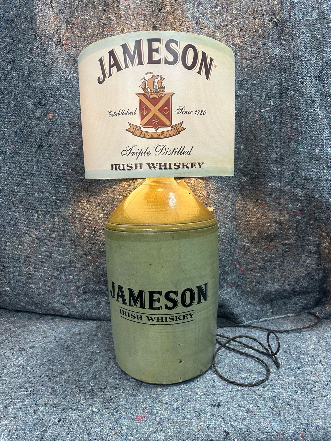 Jameson Stoneware Jar Lamp