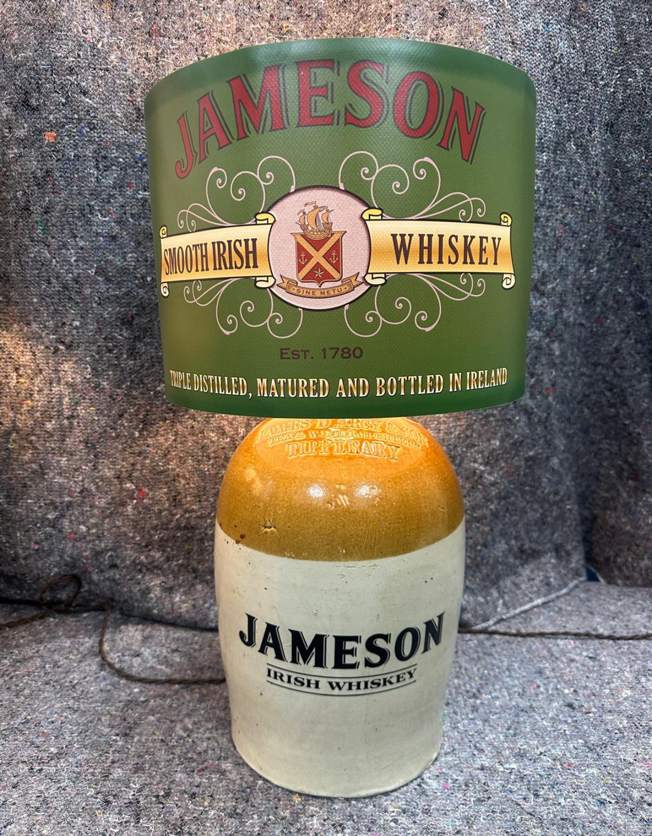 Jameson Stoneware Jar Lamp