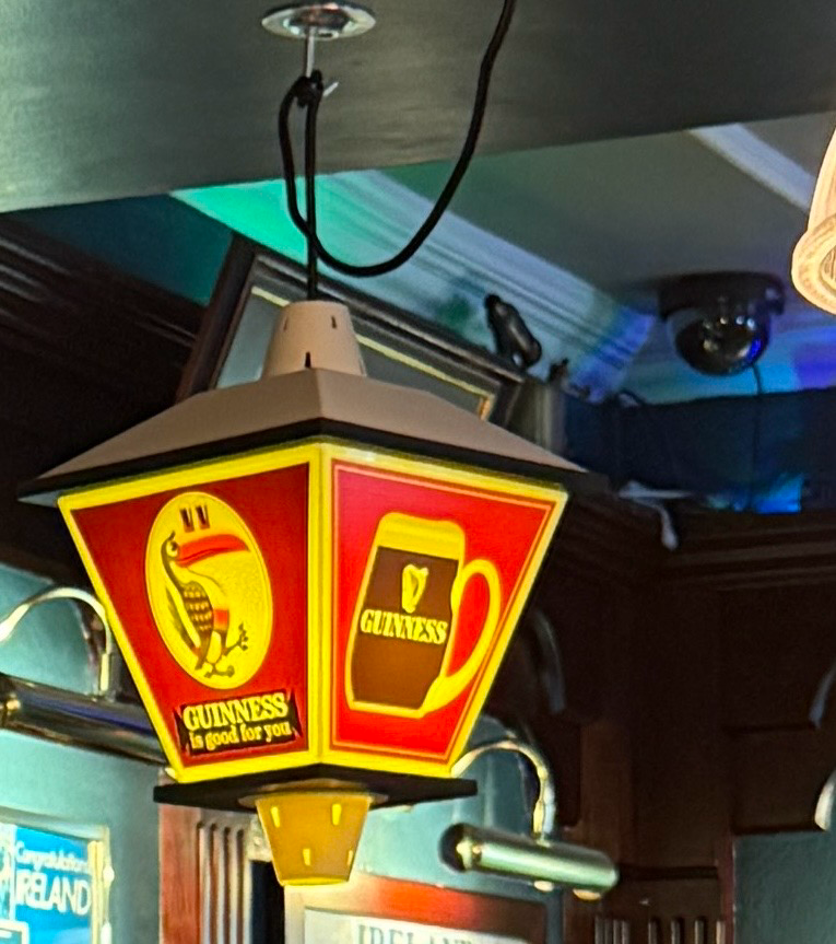 Guinness Lantern (4-sided)