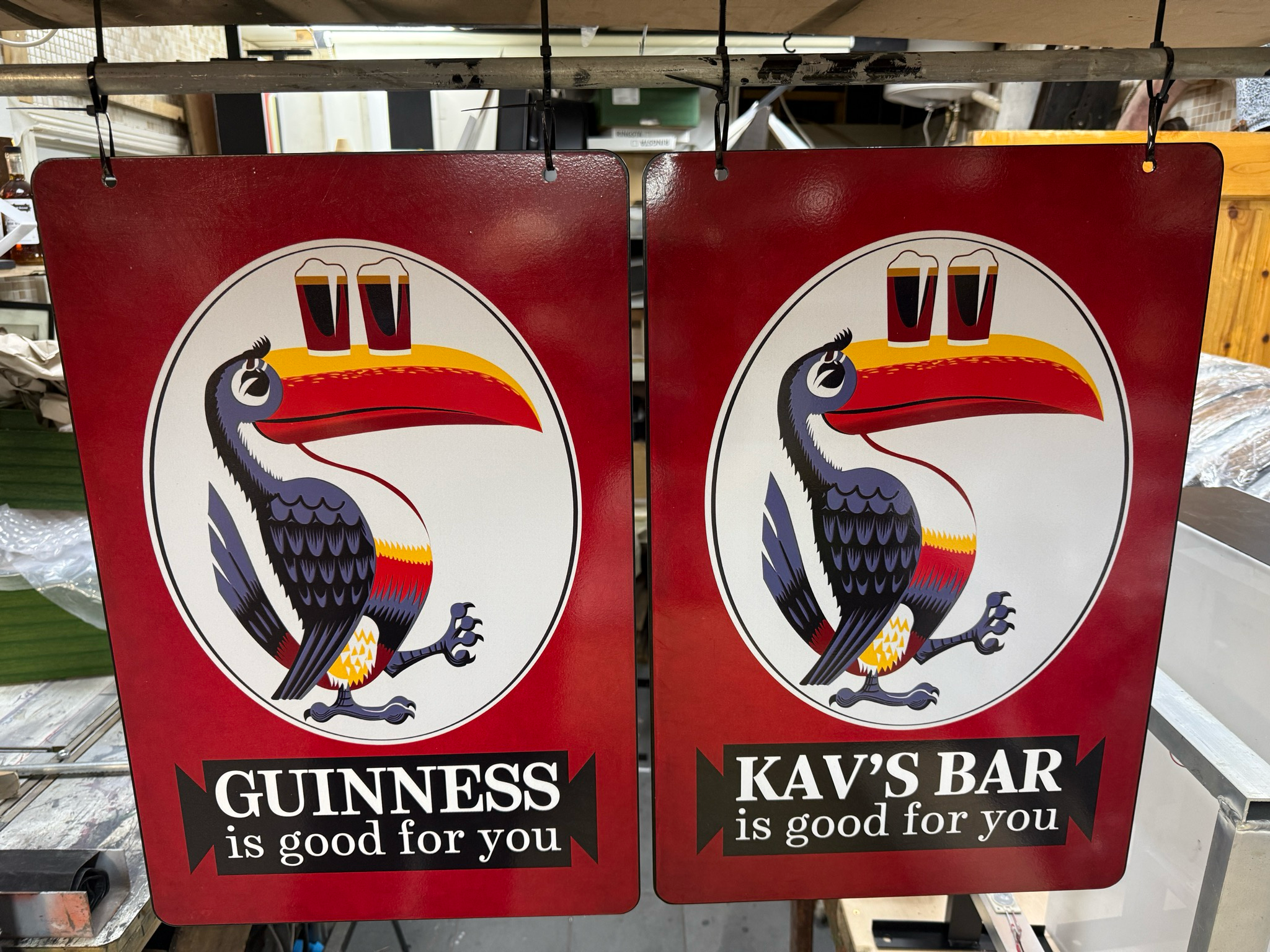 Exterior Toucan Sign