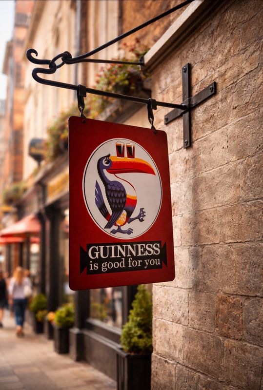 Exterior Toucan Sign