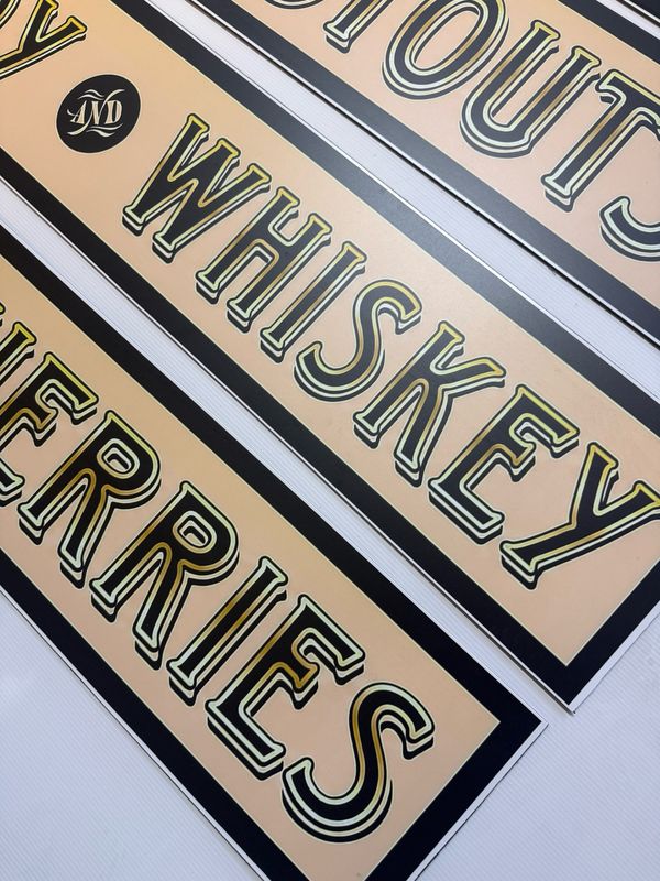 Drinks Sign