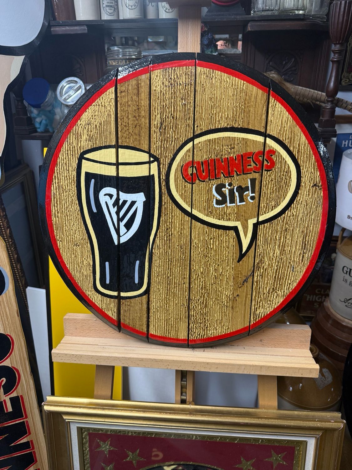 Hand Painted Wall Display