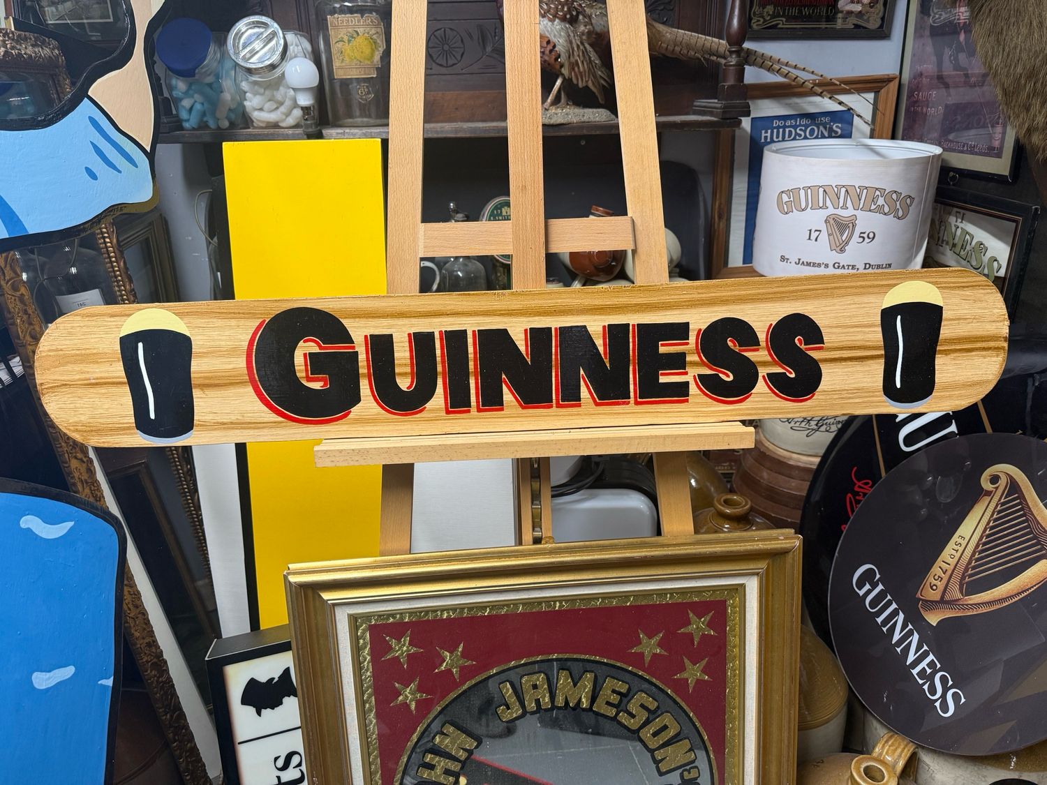 Hand Painted Guinness With Pints Hand Painted Guinness With Pints