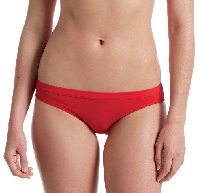 NIKE RED BIKINI BOTTOM