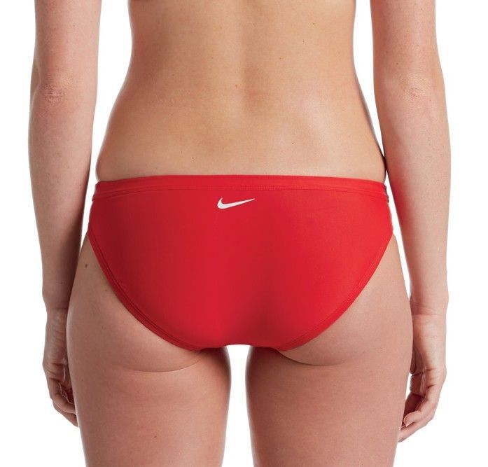 NIKE RED BIKINI BOTTOM