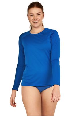 SPEEDO WOMEN'S RASH GUARD L/S