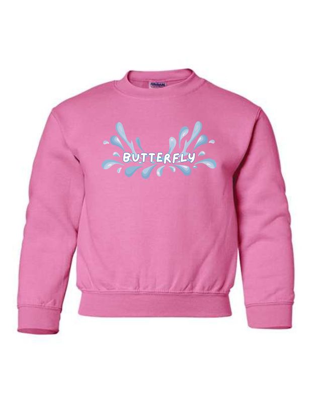 SWIMMING STROKE CREWNECK