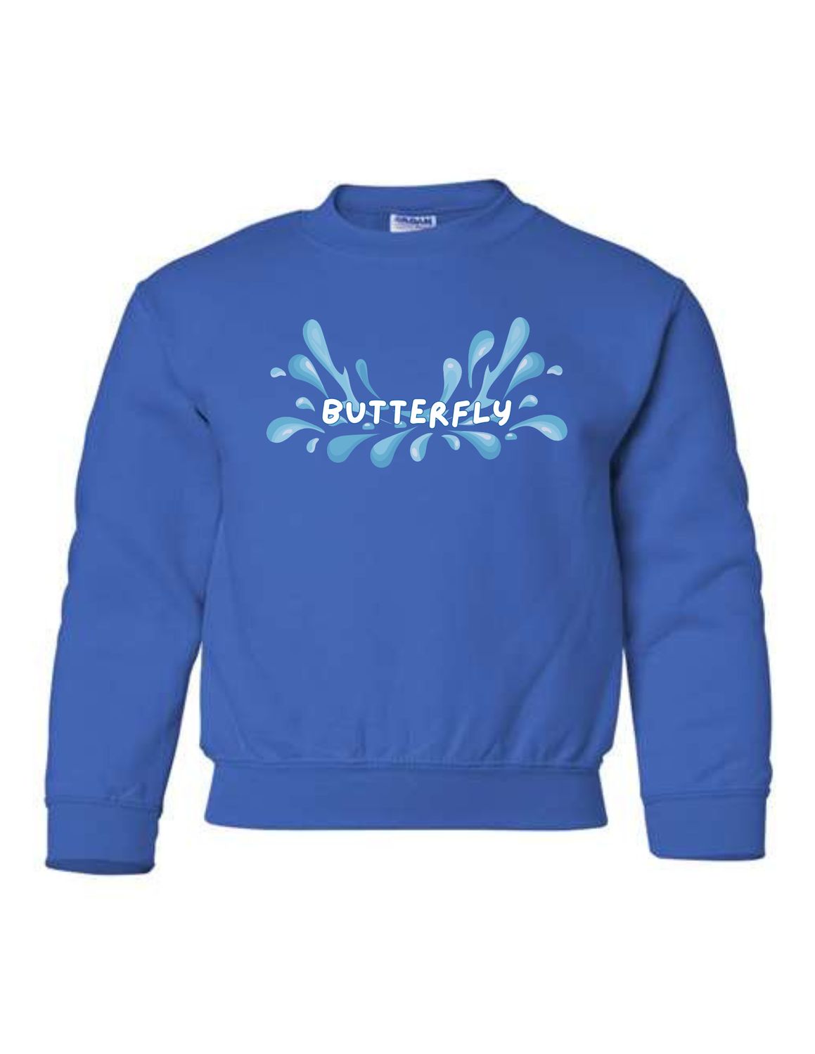 SWIMMING STROKE CREWNECK