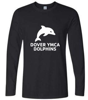 DOVER Y DOLPHINS - ADULT LONG SLEEVE T-SHIRT