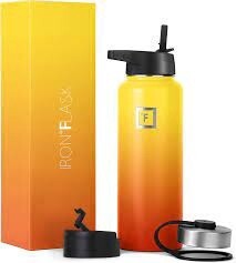 40oz Iron Flask, Color: Fire
